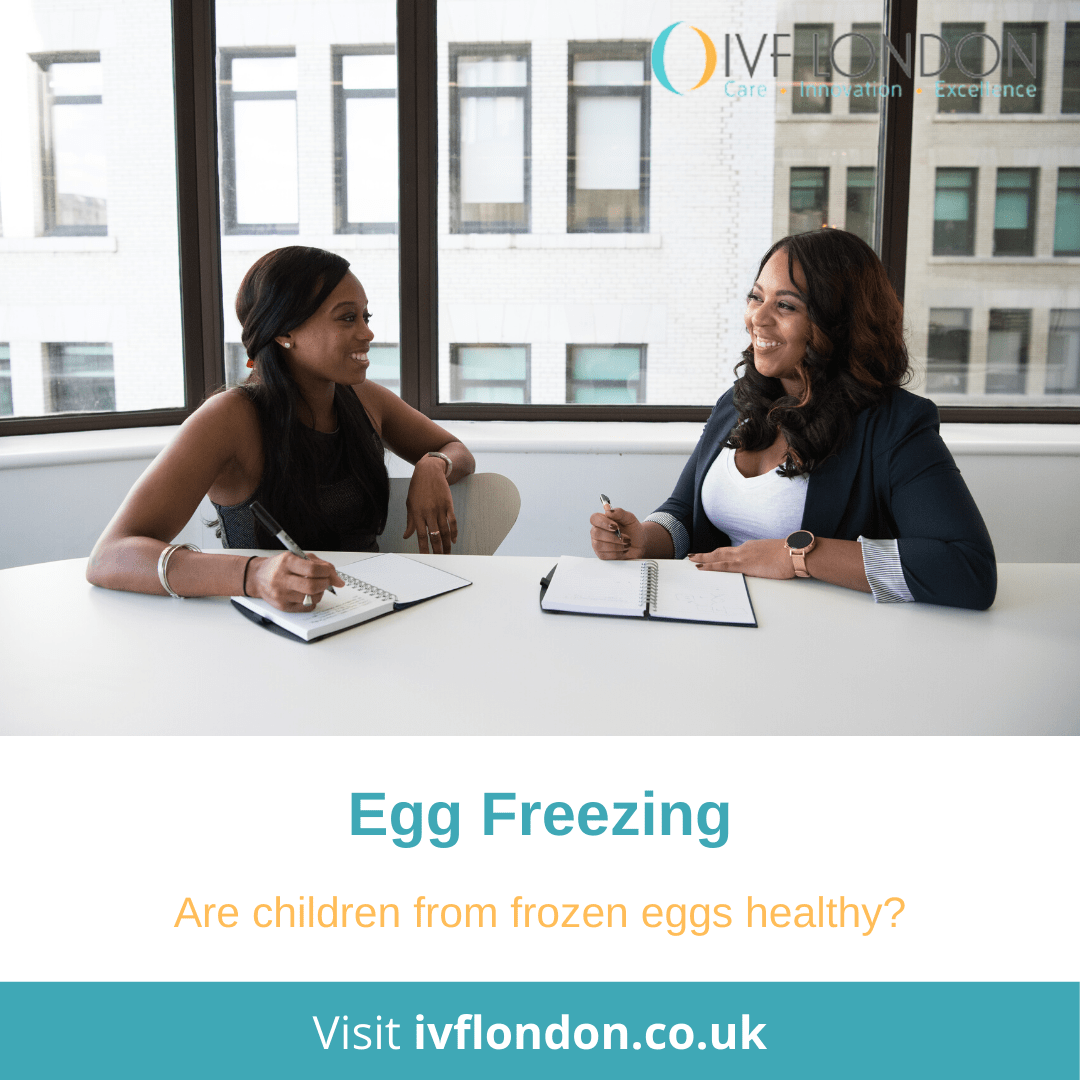 Are children from egg freezing healthy